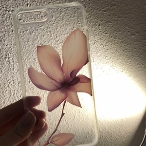 Clear iphone 7/8plus case